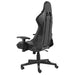 Scaun de gaming pivotant, gri, PVC - WALTI WALTI