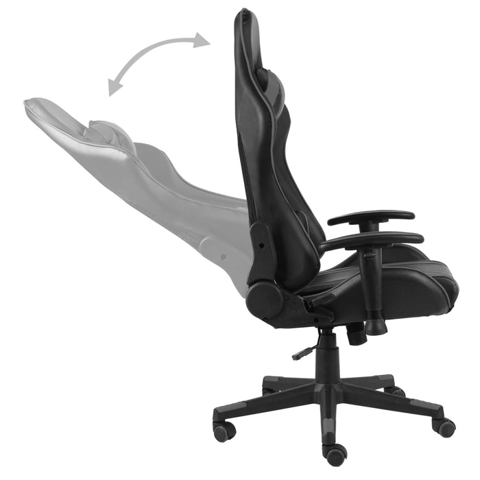 Scaun de gaming pivotant, gri, PVC - WALTI WALTI
