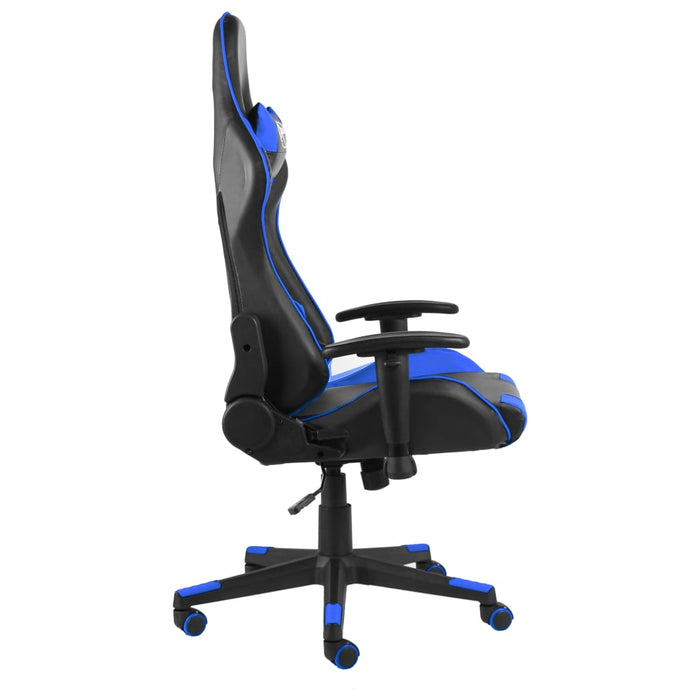 Scaun de jocuri pivotant, albastru, PVC - WALTI WALTI
