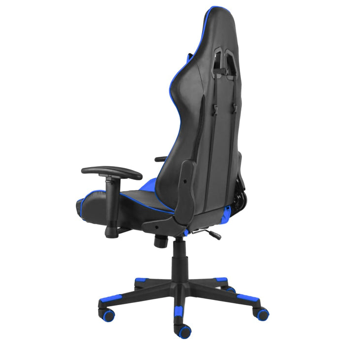 Scaun de jocuri pivotant, albastru, PVC - WALTI WALTI