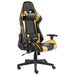 Scaun de jocuri pivotant, auriu, PVC - WALTI WALTI