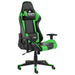 Scaun de jocuri pivotant, verde, PVC - WALTI WALTI