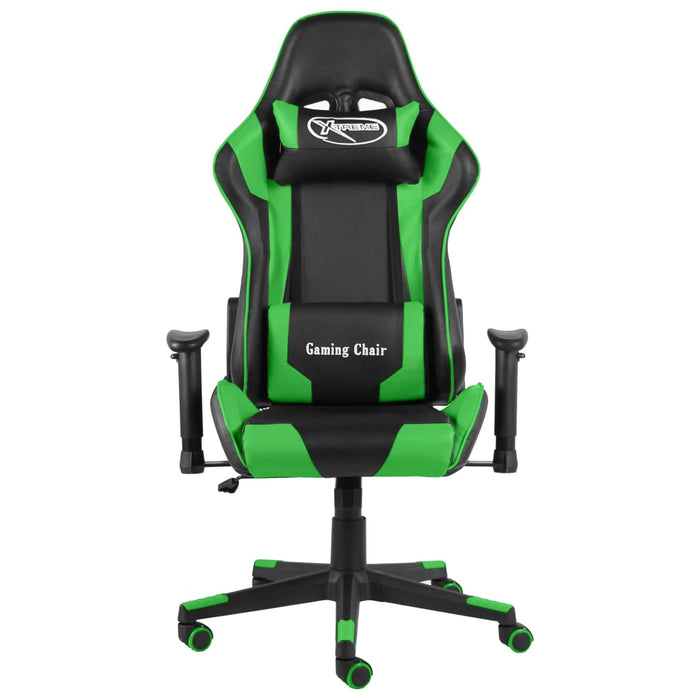 Scaun de jocuri pivotant, verde, PVC - WALTI WALTI