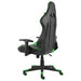Scaun de jocuri pivotant, verde, PVC - WALTI WALTI