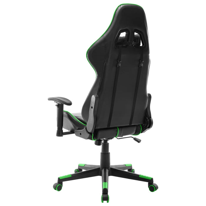 Scaun de jocuri, negru și verde, piele artificială - WALTI WALTI