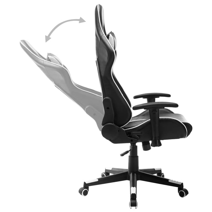 Scaun de jocuri, negru și alb, piele artificială - WALTI WALTI