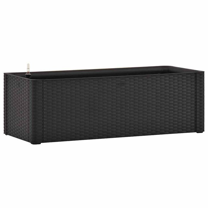 Strat înălțat grădină sistem auto-udare, antracit, 100x43x33 cm - WALTI WALTI