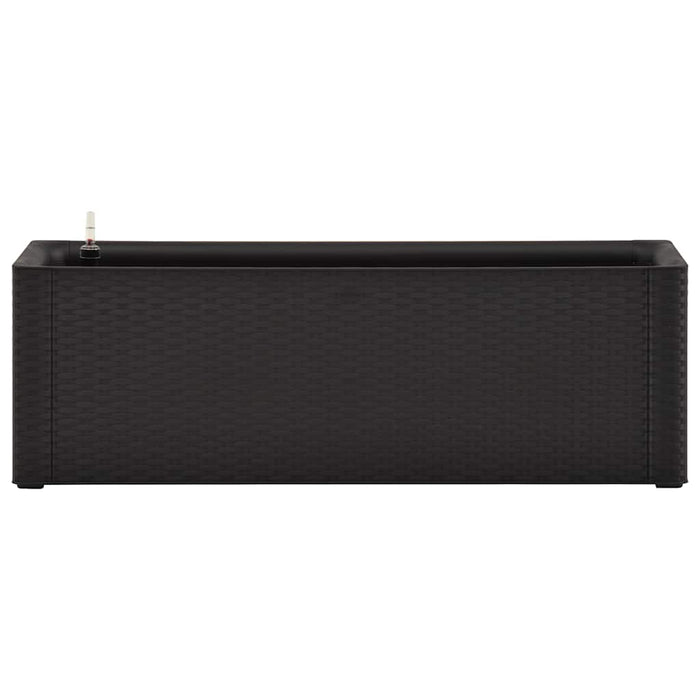 Strat înălțat grădină sistem auto-udare, antracit, 100x43x33 cm - WALTI WALTI