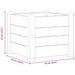 Strat înălțat de grădină, alb, 43 x 43 x 35 cm, PP - WALTI WALTI