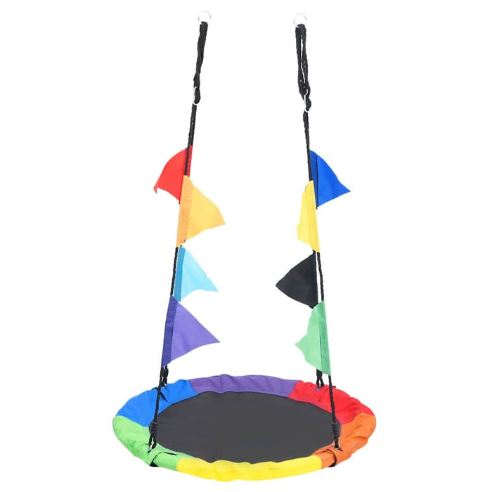 Leagăn cu steaguri curcubeu 100 cm - WALTI WALTI