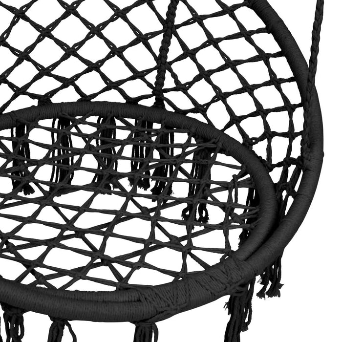 Scaun balansoar hamac, antracit, 80 cm - WALTI WALTI