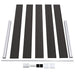 Panou de gard, 180x105 cm, negru, WPC - WALTI WALTI