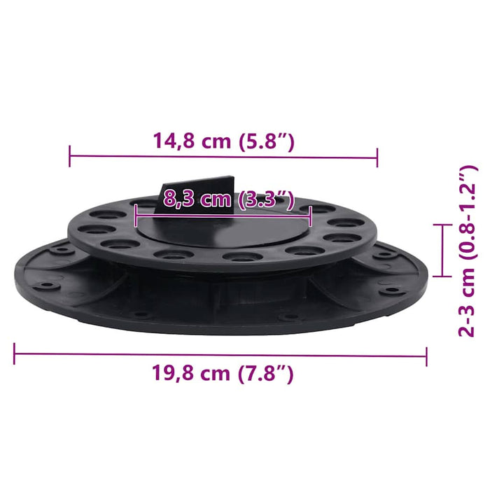Picioare pentru podea reglabile, 10 buc., 20-30 mm - WALTI WALTI