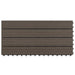 Plăci pentru Deck 6 pcs Maro închis 60 x 30 cm Lemn compozit - WALTI WALTI