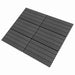 Placă de decking 6 pcs Negru 60 x 30 cm Lemn compozit - WALTI WALTI