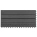 Placă de decking 6 pcs Negru 60 x 30 cm Lemn compozit - WALTI WALTI