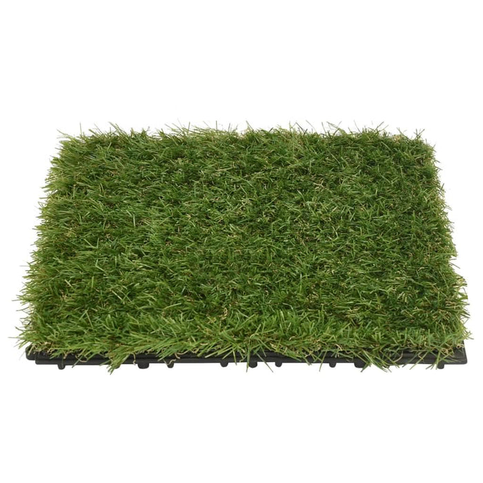 Plăci de iarbă artificială, 11 buc, verde, 30x30 cm - WALTI WALTI