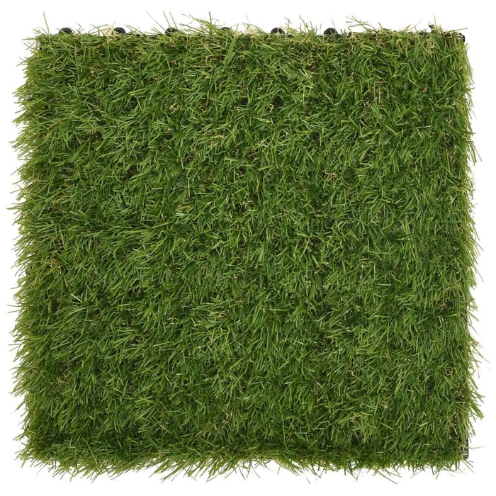 Plăci de iarbă artificială, 11 buc, verde, 30x30 cm - WALTI WALTI