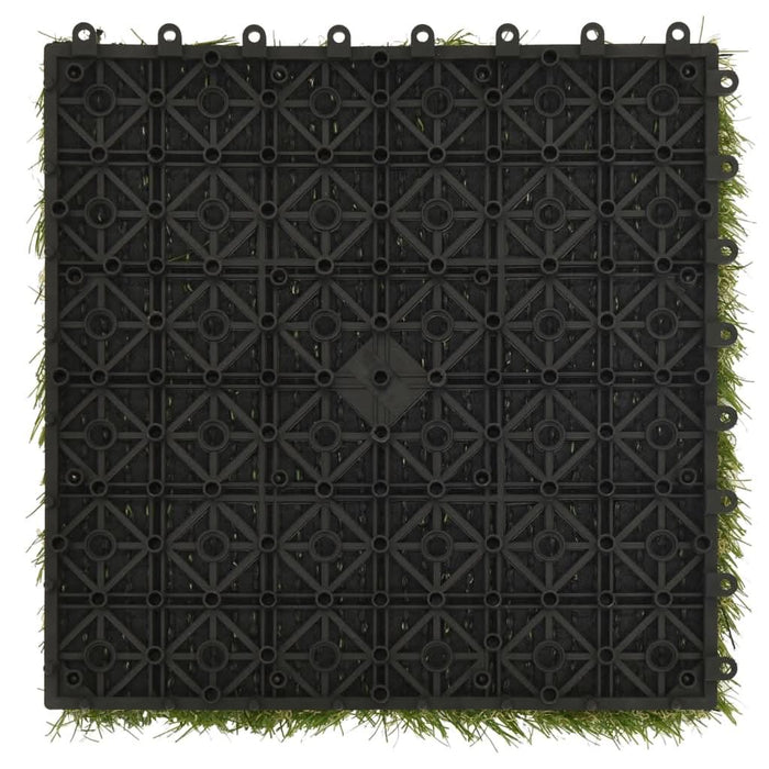 Plăci de iarbă artificială, 11 buc, verde, 30x30 cm - WALTI WALTI