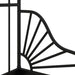Cadru de pat extensibil, negru, 80x130/200 cm, metal - WALTI WALTI
