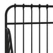 Cadru de pat extensibil, negru, 80x130/200 cm, metal - WALTI WALTI