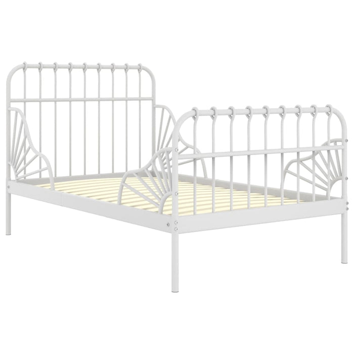 Cadru de pat extensibil, gri, 80x130/200 cm, metal - WALTI WALTI