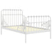 Cadru de pat extensibil, gri, 80x130/200 cm, metal - WALTI WALTI