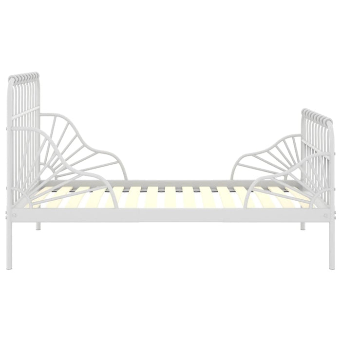 Cadru de pat extensibil, gri, 80x130/200 cm, metal - WALTI WALTI