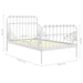 Cadru de pat extensibil, gri, 80x130/200 cm, metal - WALTI WALTI