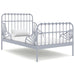 Cadru de pat extensibil, gri, 80x130/200 cm, metal - WALTI WALTI