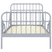 Cadru de pat extensibil, gri, 80x130/200 cm, metal - WALTI WALTI