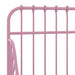 Cadru de pat extensibil, roz, metal, 80x130/200 cm - WALTI WALTI