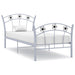 Cadru de pat, cu model de fotbal, gri, 90 x 200 cm, metal - WALTI WALTI
