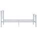 Cadru de pat, cu model de fotbal, gri, 90 x 200 cm, metal - WALTI WALTI