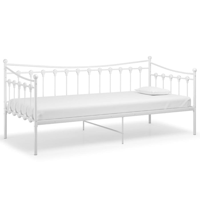 Cadru pat canapea, alb, 90x200 cm, metal - WALTI WALTI