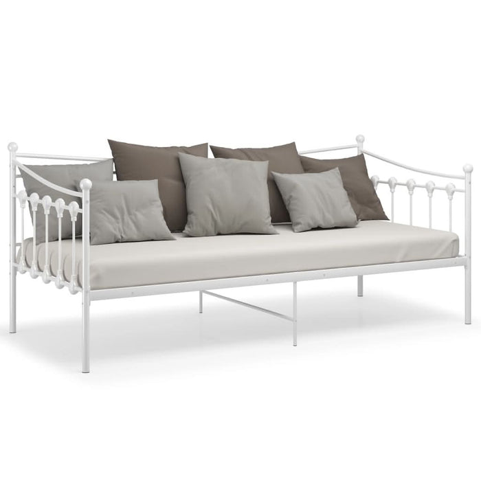 Cadru pat canapea, alb, 90x200 cm, metal - WALTI WALTI