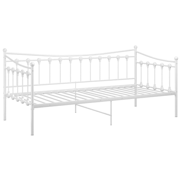 Cadru pat canapea, alb, 90x200 cm, metal - WALTI WALTI