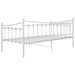 Cadru pat canapea, alb, 90x200 cm, metal - WALTI WALTI