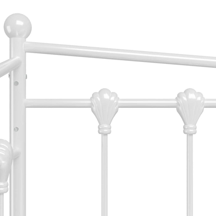 Cadru pat canapea, alb, 90x200 cm, metal - WALTI WALTI