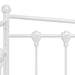 Cadru pat canapea, alb, 90x200 cm, metal - WALTI WALTI