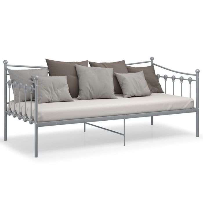 Cadru pat canapea, gri, 90x200 cm, metal - WALTI WALTI