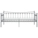 Cadru pat canapea, gri, 90x200 cm, metal - WALTI WALTI