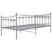 Cadru pat canapea, gri, 90x200 cm, metal - WALTI WALTI