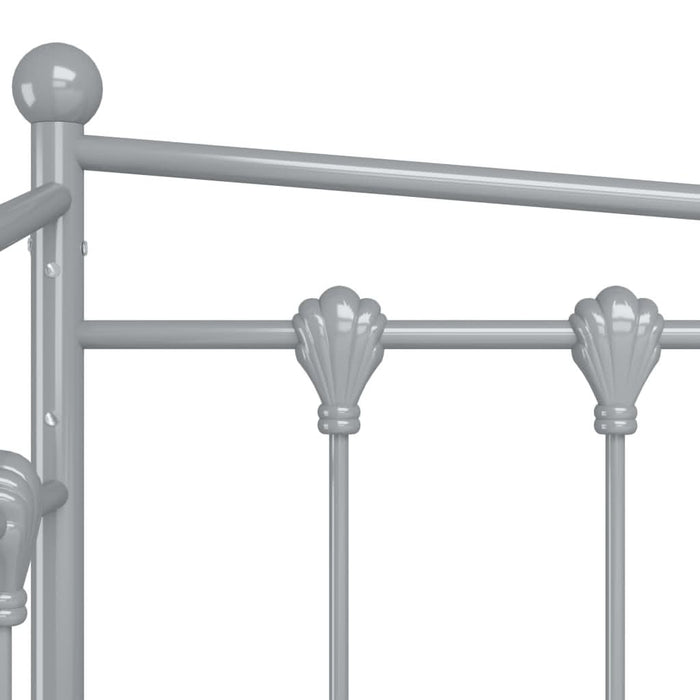 Cadru pat canapea, gri, 90x200 cm, metal - WALTI WALTI