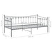 Cadru pat canapea, gri, 90x200 cm, metal - WALTI WALTI