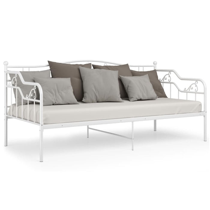 Cadru pat canapea, alb, 90x200 cm, metal - WALTI WALTI