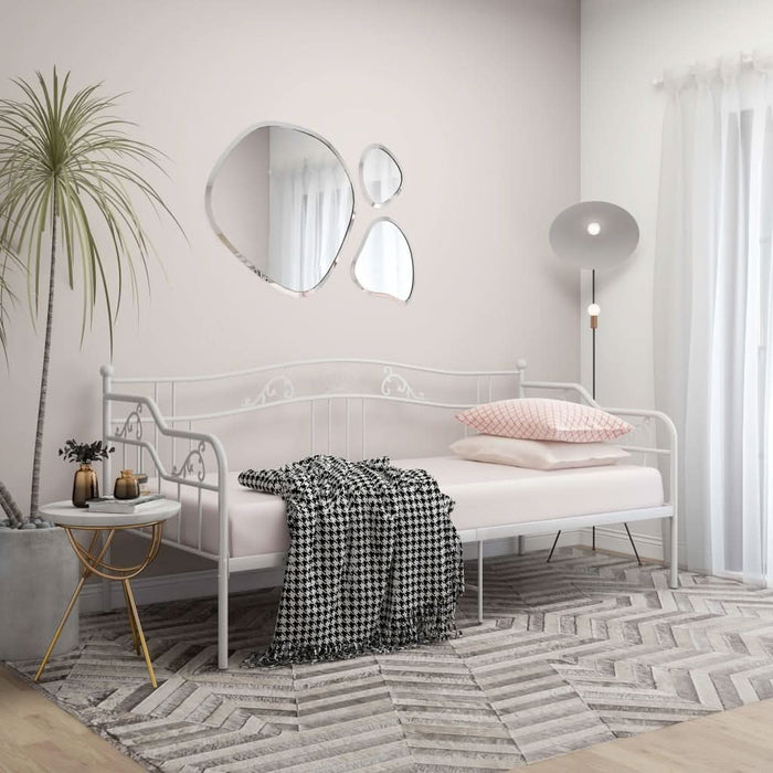Cadru pat canapea, alb, 90x200 cm, metal - WALTI WALTI