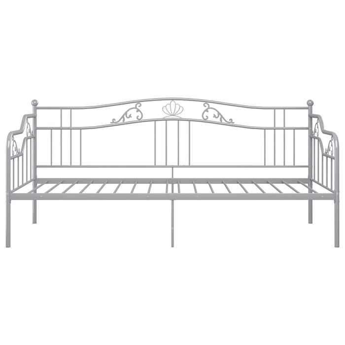 Cadru pat canapea, gri, 90x200 cm, metal WALTI