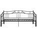 Cadru pat canapea extensibilă, negru, 90x200 cm, metal - WALTI WALTI
