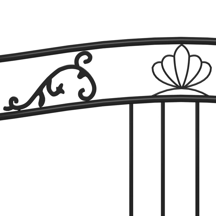 Cadru pat canapea extensibilă, negru, 90x200 cm, metal - WALTI WALTI
